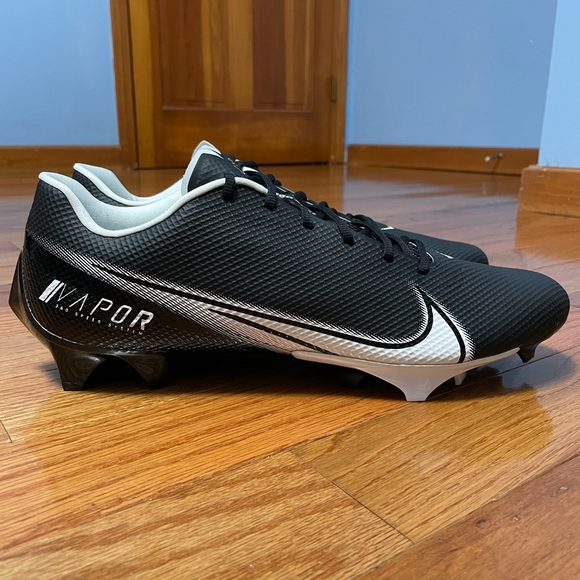 Nike Vapor Edge Speed 360 Football Cleats Black White CD0082-001 Men\'s Size 16. main image 9